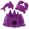 Kinetic Sand, 2 libras de areia de brincar roxa, brinquedos sensoriais moldáveis para crianças, saco reutilizável (a embalagem pode variar), a partir dos 3 anos
