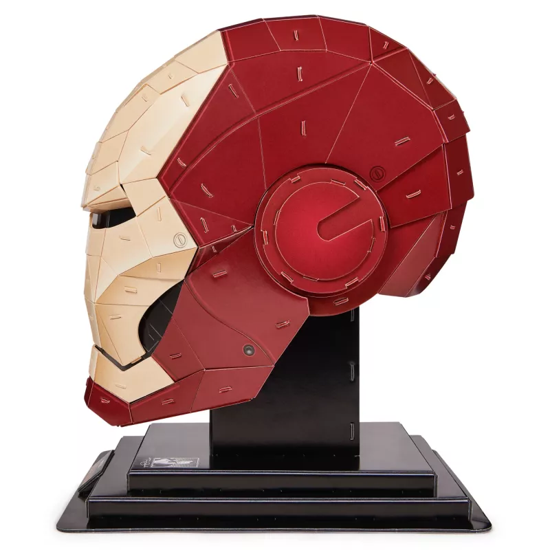 Spinmaster 4D Build Marvel Iron Man conjunto de construção 96 peças