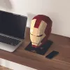 Spinmaster 4D Build Marvel Iron Man conjunto de construção 96 peças
