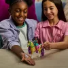 Unicorn Academy, Ava & folha de magia das plantas com efeito de luz, 2 acessórios de equitação, bonecas & brinquedo de unicórnio para raparigas a partir dos 4 anos