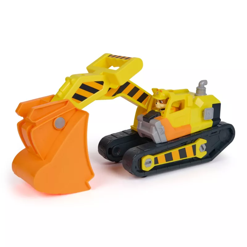 Rubble & Crew Buldózer de ferramentas definitivo do Rubble, camião de brincar com figura de ação, brinquedo infantil PAW Patrol para rapazes e raparigas a partir dos 3 anos
