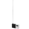 Rádio digital Adler AD 1908 PLL AM/FM com função de alarme