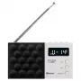 Rádio digital Adler AD 1908 PLL AM/FM com função de alarme
