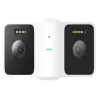 Câmara de vigilância IP Xiaomi CW100 Dual — exterior tipo bullet, 3 MP (2304×1296), Wi-Fi, montagem em teto/parede, rotação 0–360°, LEDs infravermelhos/luz branca, visão noturna 10 m