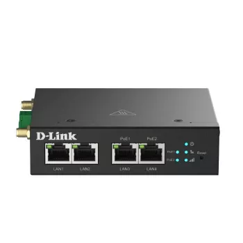 Modem 4G LTE PoE D-Link DWM-314-TP com Power over Ethernet e slot SIM