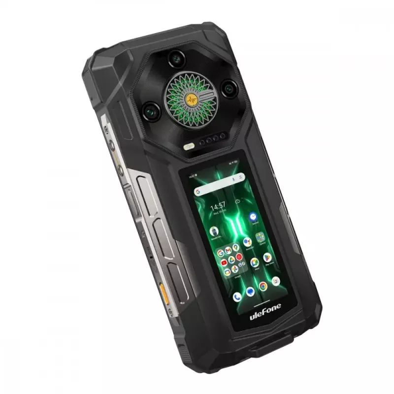 Smartphone Ulefone Armor 33 Pro 5G, 6,95 polegadas, 16 GB / 512 GB, 25500 mAh, Android 14, preto
