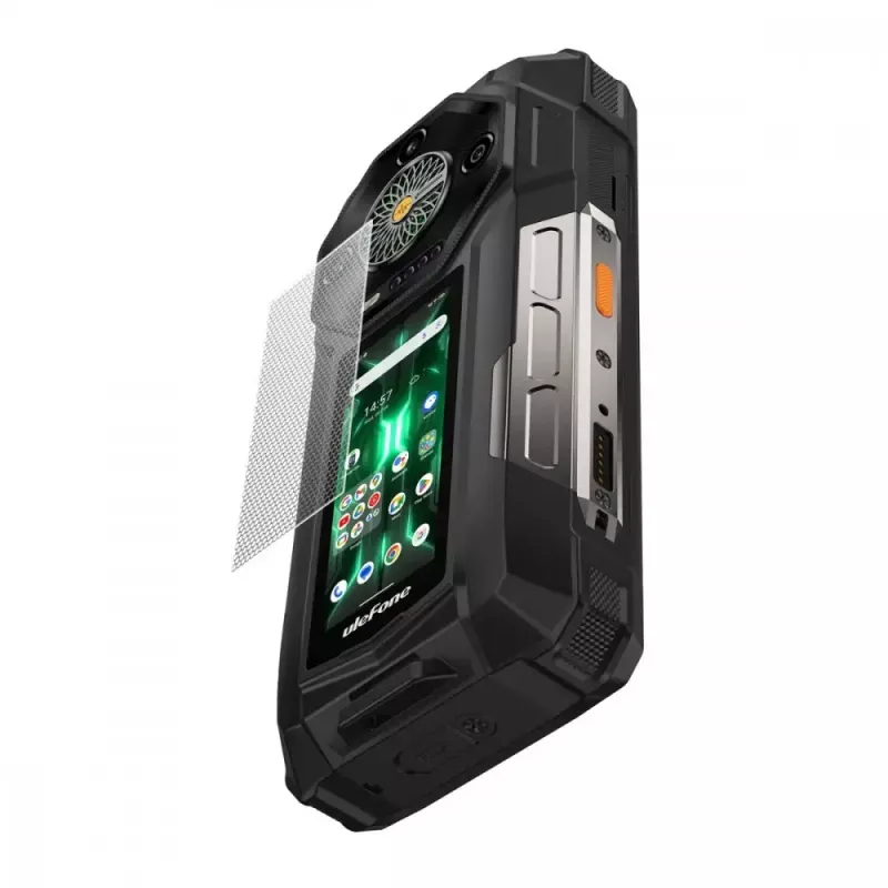 Smartphone Ulefone Armor 33 Pro 5G, 6,95 polegadas, 16 GB / 512 GB, 25500 mAh, Android 14, preto