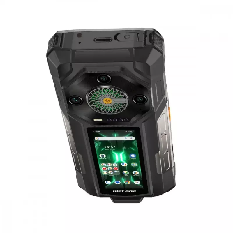 Smartphone Ulefone Armor 33 Pro 5G, 6,95 polegadas, 16 GB / 512 GB, 25500 mAh, Android 14, preto