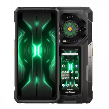 Smartphone UleFone Armor 33 Pro 5G 6,3 polegadas 16 GB/512 GB preto, classe de eficiência energética A