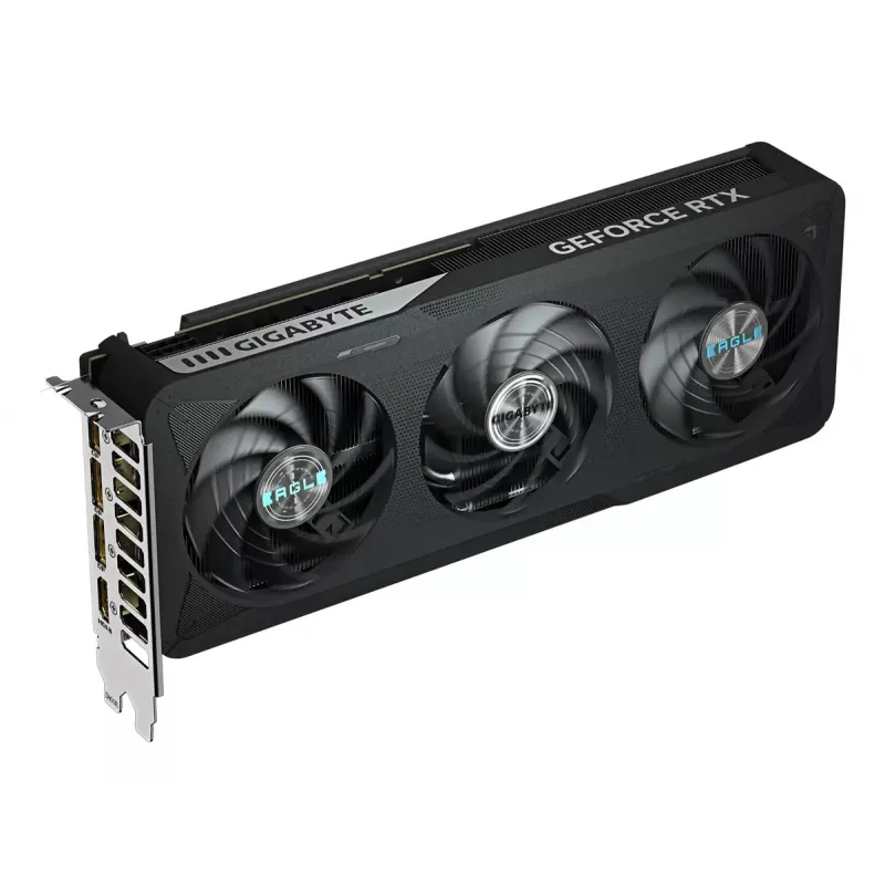 Placa gráfica GIGABYTE GeForce RTX 5060 8GB GDDR7 PCIe 5.0, 3840 CUDA, 128-bit, WINDFORCE 3X, 3x DisplayPort 2.1b + HDMI 2.1b