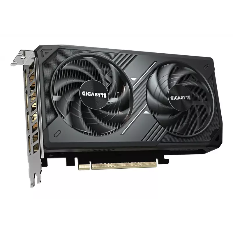 Placa gráfica GIGABYTE GeForce RTX 5060 8GB GDDR7, PCIe 5.0, 3840 CUDA, WINDFORCE 2X, 199×116×40 mm