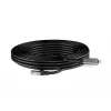 DIGITUS USB-C 3.2 Gen1 - Cabo Ethernet RJ45 - CAT6a S/FTP preto - 5m