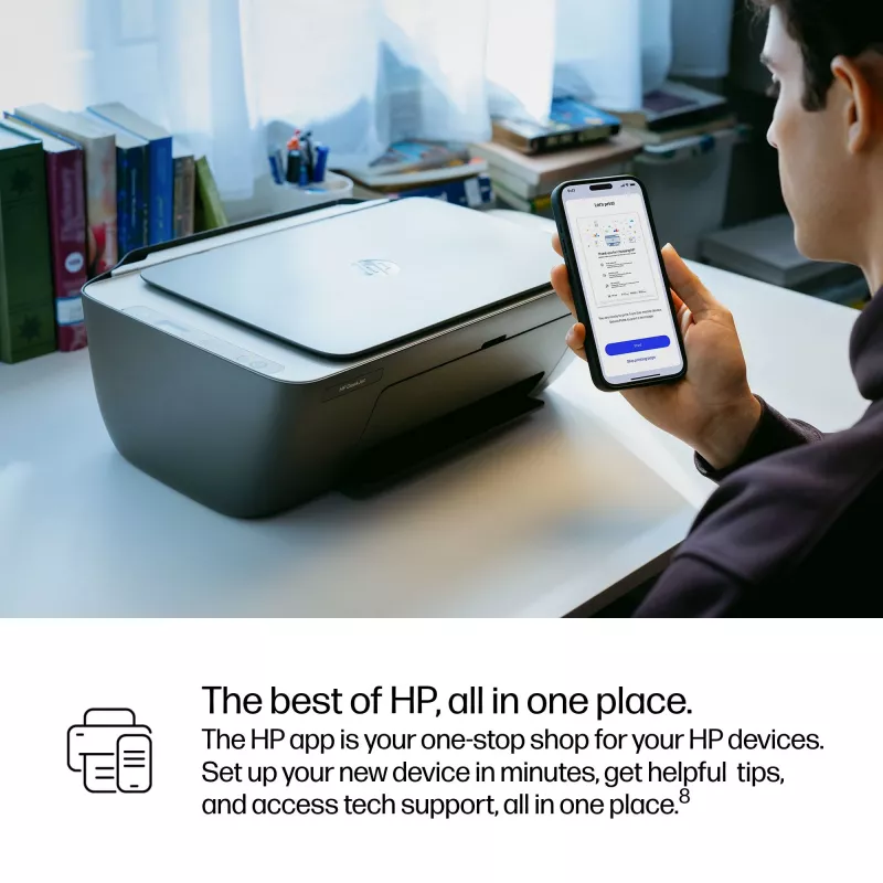HP DeskJet 2910 Impressora sem fios 3-em-1 a cores Jato de tinta térmico 4800x1200 DPI