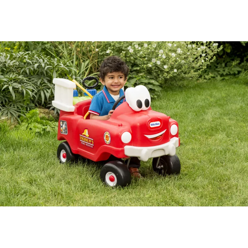 Little Tikes Spray & Rescue Carro de bombeiros, 1,5 ano(s), 4 rodas, plástico, preto, vermelho, branco