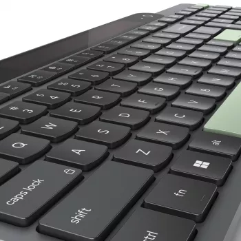 Teclado Lenovo 4Y41R69494 Casa/Escritório Bluetooth US-Inglês preto, verde