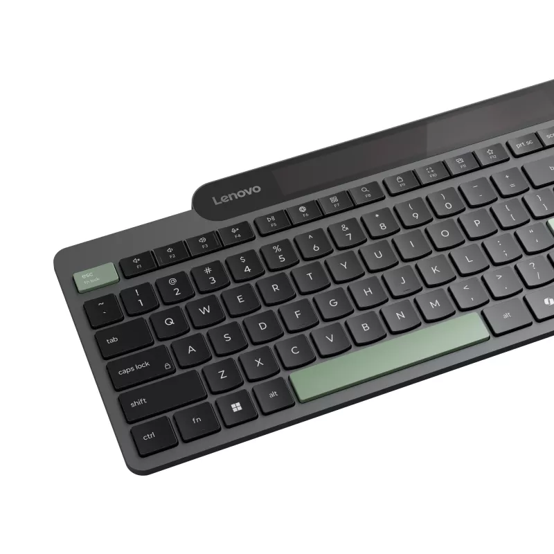 Teclado Lenovo 4Y41R69494 Casa/Escritório Bluetooth US-Inglês preto, verde