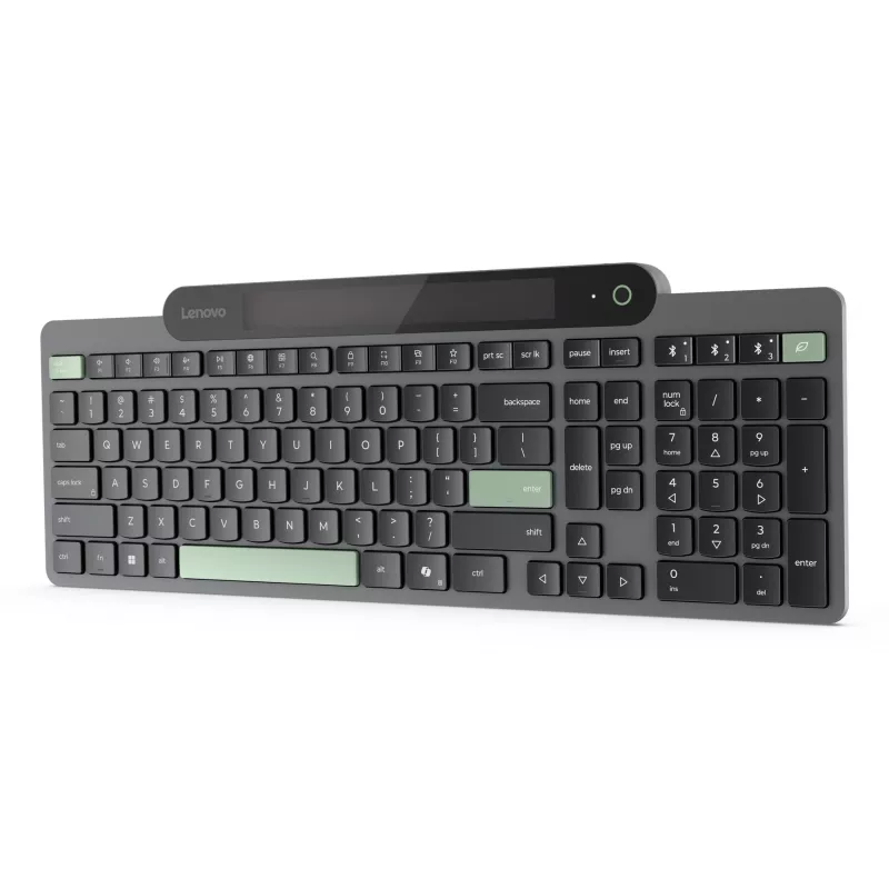 Teclado Lenovo 4Y41R69494 Casa/Escritório Bluetooth US-Inglês preto, verde