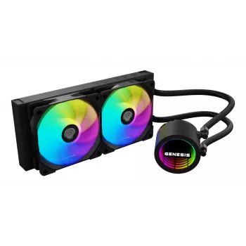 Sistema de refrigeração para computador GENESIS NLG-2319 processador refrigeração líquida all-in-one preto