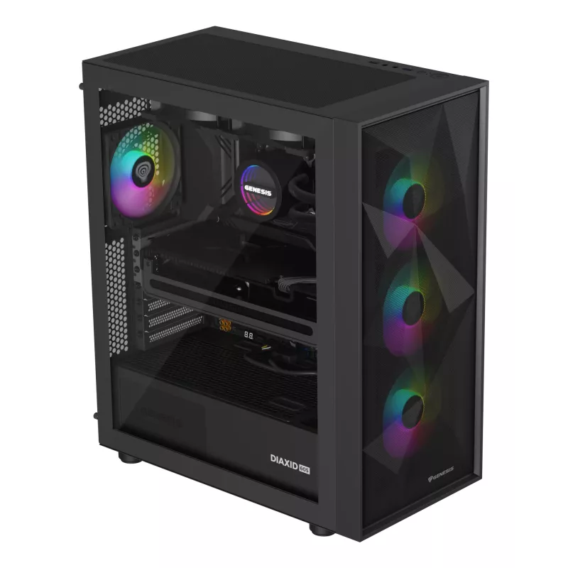 Sistema de refrigeração para computador GENESIS NLG-2319 processador refrigeração líquida all-in-one preto