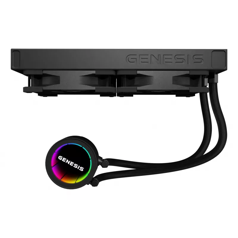 Sistema de refrigeração para computador GENESIS NLG-2318 processador refrigeração líquida all-in-one preto