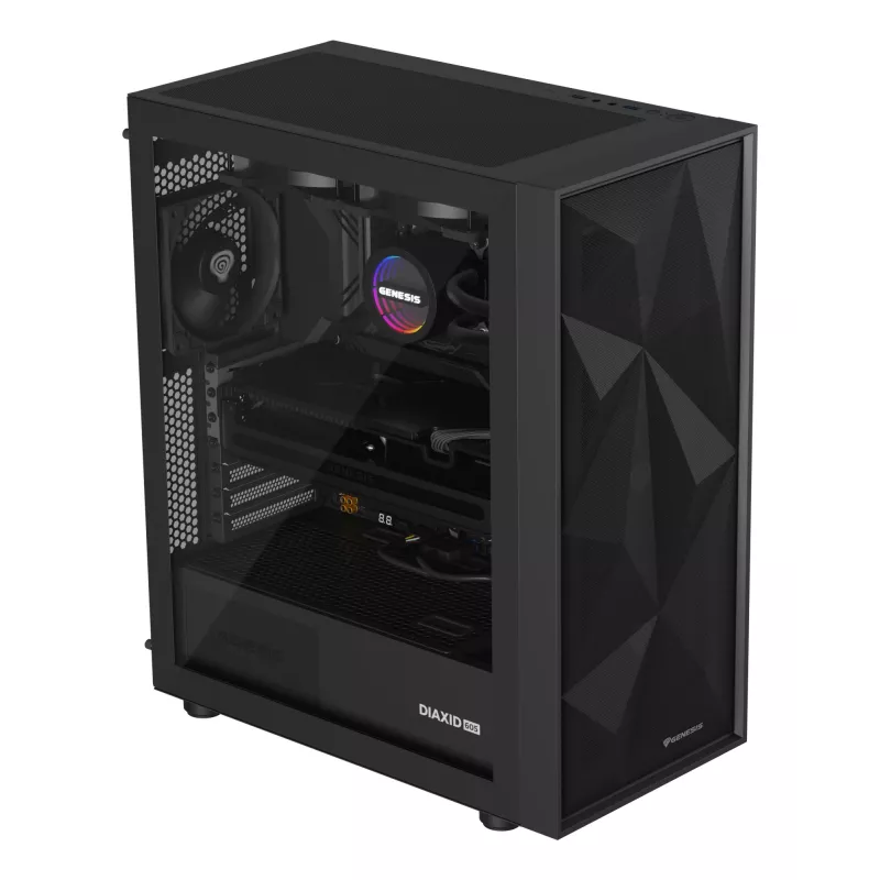 Sistema de refrigeração para computador GENESIS NLG-2318 processador refrigeração líquida all-in-one preto