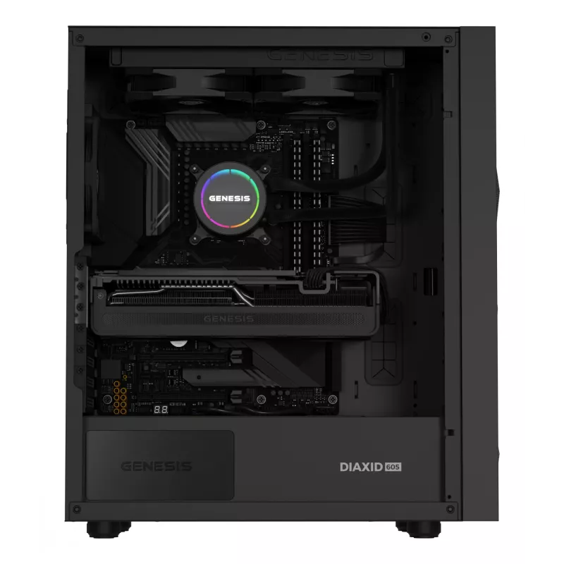Sistema de refrigeração para computador GENESIS NLG-2318 processador refrigeração líquida all-in-one preto