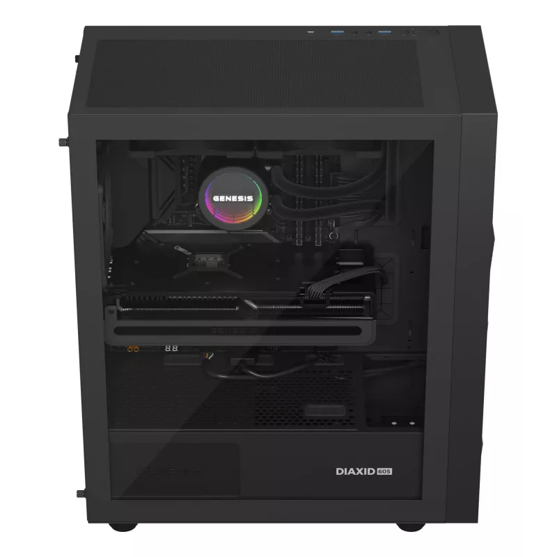 Sistema de refrigeração para computador GENESIS NLG-2318 processador refrigeração líquida all-in-one preto