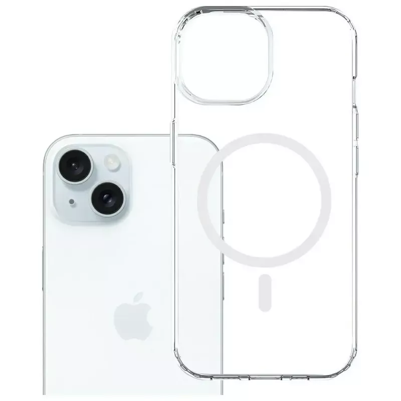 Capa de proteção 3MK Armor MagCase para Apple iPhone 15 – design robusto, compatibilidade magnética