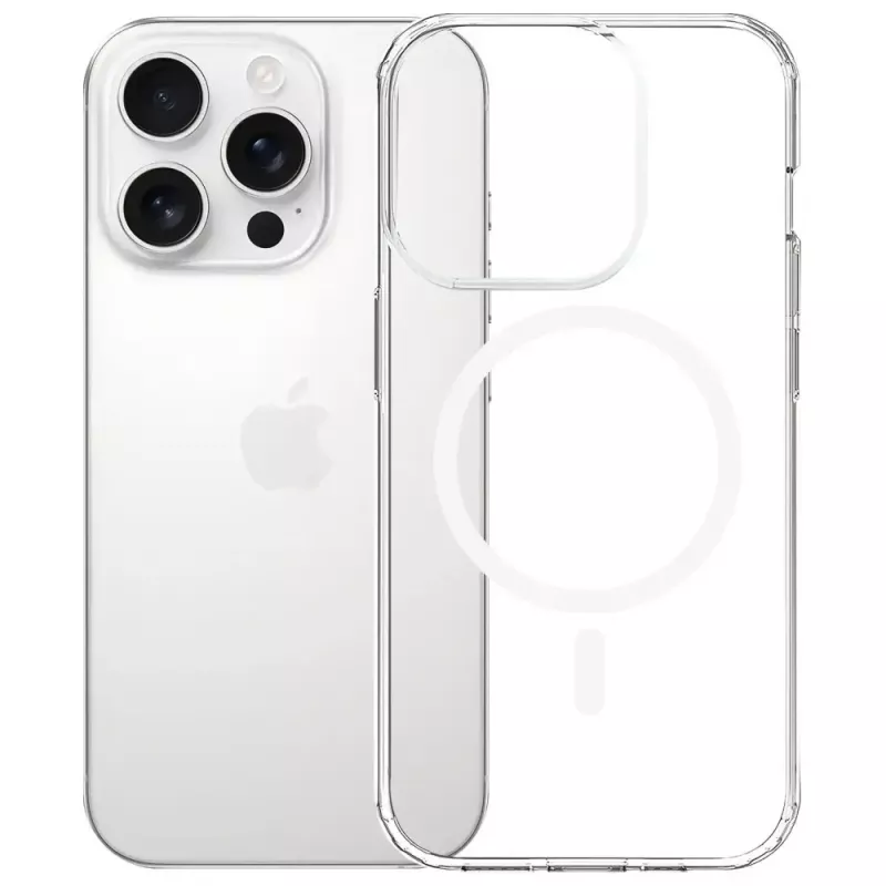 Capa para telemóvel 3MK Armor MagCase para Apple iPhone 15 Pro compatível com MagSafe design fino