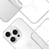 3MK Armor MagCase capa para iPhone 16 Pro, MagSafe, transparente, TPU
