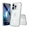 3MK Armor MagCase capa para iPhone 16 Pro, MagSafe, transparente, TPU