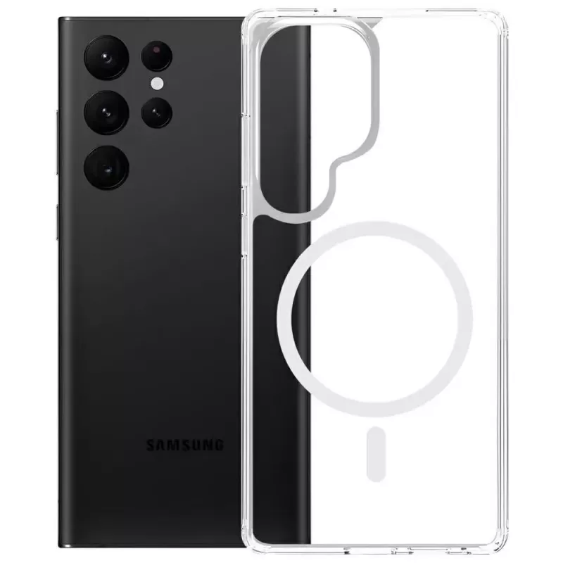 Capa de proteção 3MK Armor MagCase para Samsung Galaxy S24 Ultra – robusta, leve, compatível com íman
