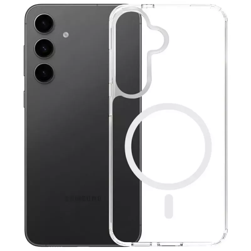 Capa de proteção 3MK Armor MagCase para Samsung Galaxy S24/S25 – design robusto e fino