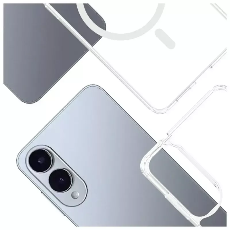 Capa de proteção 3MK Armor MagCase para Samsung Galaxy S25 Edge – design fino e resistente a choques