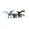 DreamWorks Dragons, Como Treinar o Teu Dragão, Banguela & Hiccup, figuras de ação duo viking, brinquedo para rapazes a partir de 4 anos