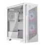 Caixa de PC MSI MPG VELOX 300R AIRFLOW PZ Midi Tower branco — ATX/EATX/MicroATX/Mini-ITX, 1×3,5 polegadas, 4×2,5 polegadas, 2×USB 3.2 Gen1, janela lateral