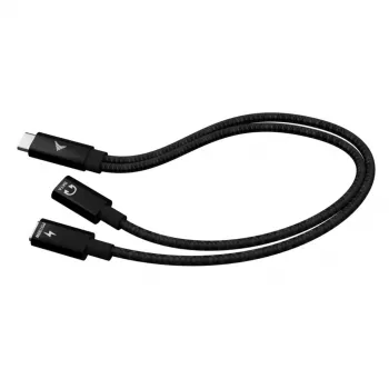 Divisor de cabo USB-C i-tec áudio/dados + Power Delivery 100 W
