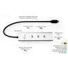 HUB de carregamento USB-C i-tec Metal 5 portas com vídeo USB-C 8K + Power Delivery 85W