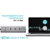 HUB de carregamento USB-C i-tec Metal 5 portas com vídeo USB-C 8K + Power Delivery 85W