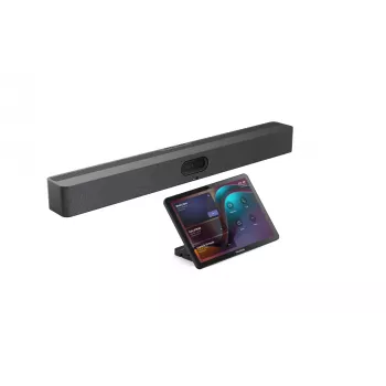 Sistema de videoconferência de grupo Yealink MeetingBar A50-031 — 4K Ultra HD, 2160p@60fps, zoom digital 8x, Wi‑Fi, Bluetooth, Android 13