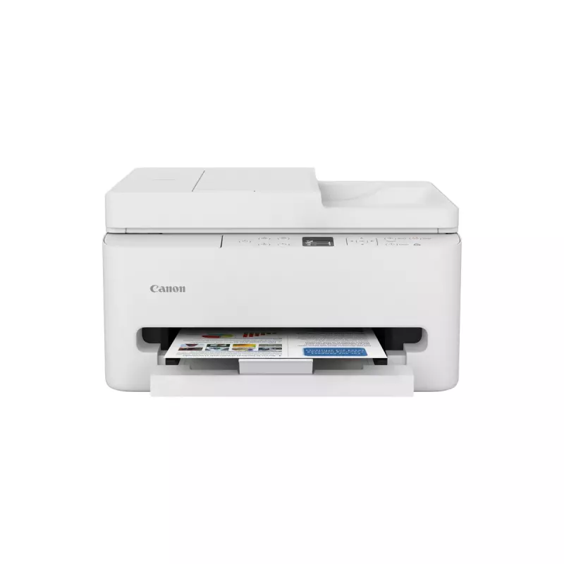 Impressora multifunções de jato de tinta Canon PIXMA TS7550i — A4, 1200×1200 DPI, WLAN, digitalização/cópia a cores, impressão frente e verso (branco)