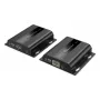 Extensor HDMI IP DIGITUS Set - 4K/60Hz 120/200 m, um para muitos, CAT, preto