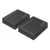 Extensor HDMI KVM DIGITUS Set – 4K/30Hz 40/70m PoC CAT preto