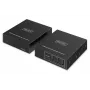 Extensor USB 3.2 Gen1 CAT da DIGITUS DA-73121 — 5 Gbit/s, 4 portas (3× USB-A, 1× USB-C), 100 m, alimentado por DC