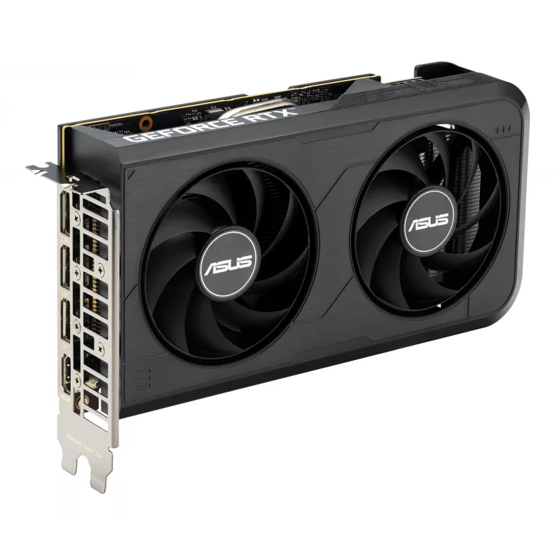 Placa gráfica ASUS GeForce RTX 5050, 8 GB GDDR6, PCIe 5.0, 2560 núcleos CUDA, barramento de memória de 128 bits