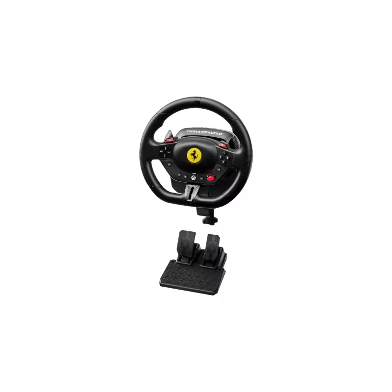 Thrustmaster T98 Ferrari 296 GTS preto USB volante + pedais analógico / digital PC, Xbox One, Xbox Series S, Xbox Series X