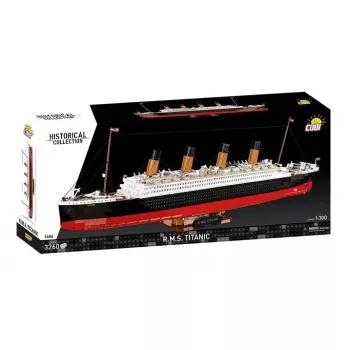 Conjunto de construção Cobi R.M.S. Titanic modelo, 3.260 blocos de plástico (COBI-1686)