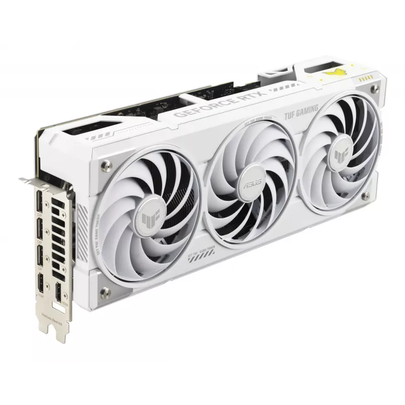 Placa gráfica ASUS TUF NVIDIA GeForce RTX 5070 Ti 16 GB GDDR7 256 bits PCIe 5.0 3 ventoinhas branco