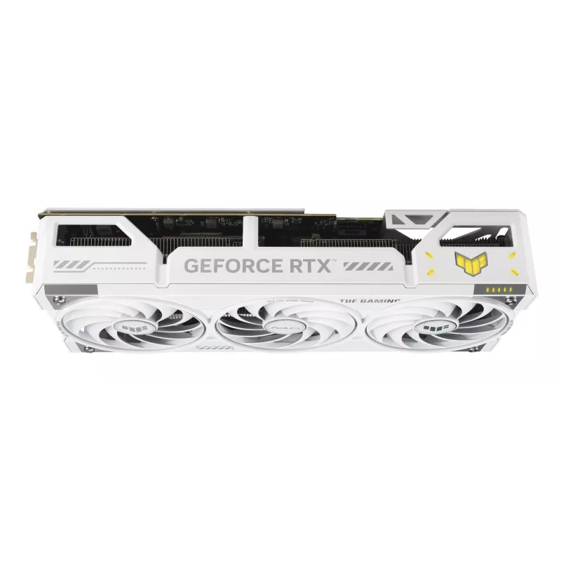Placa gráfica ASUS TUF NVIDIA GeForce RTX 5070 Ti 16 GB GDDR7 256 bits PCIe 5.0 3 ventoinhas branco