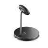 Hama 00201737 carregador móvel auscultadores, smartphone preto USB carregamento sem fios carregamento rápido interior